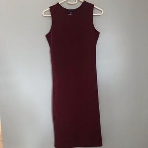 Burgundy Dress